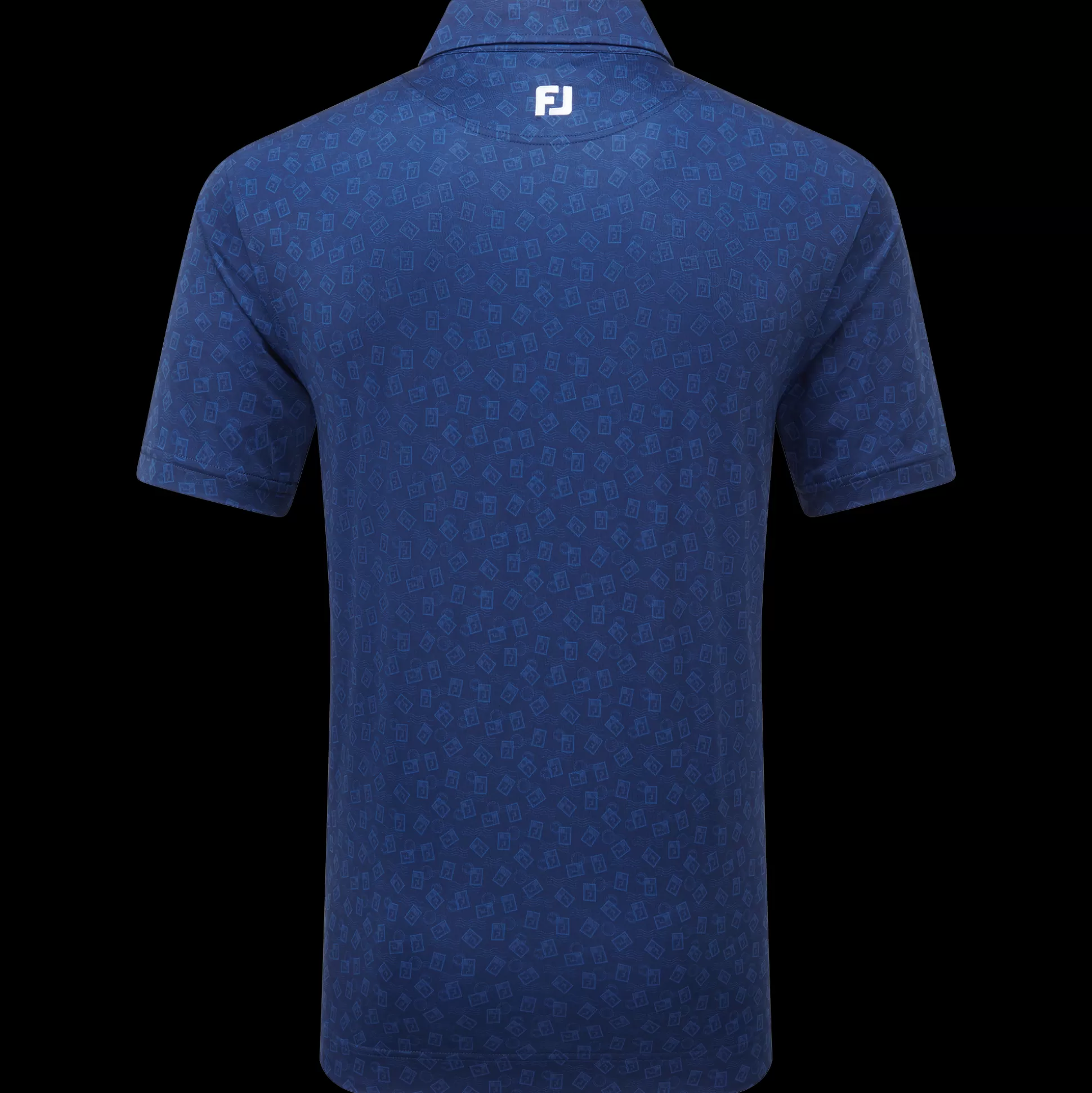 FootJoy 152nd Open Championship Postage Stamp Print Lisle Shirt