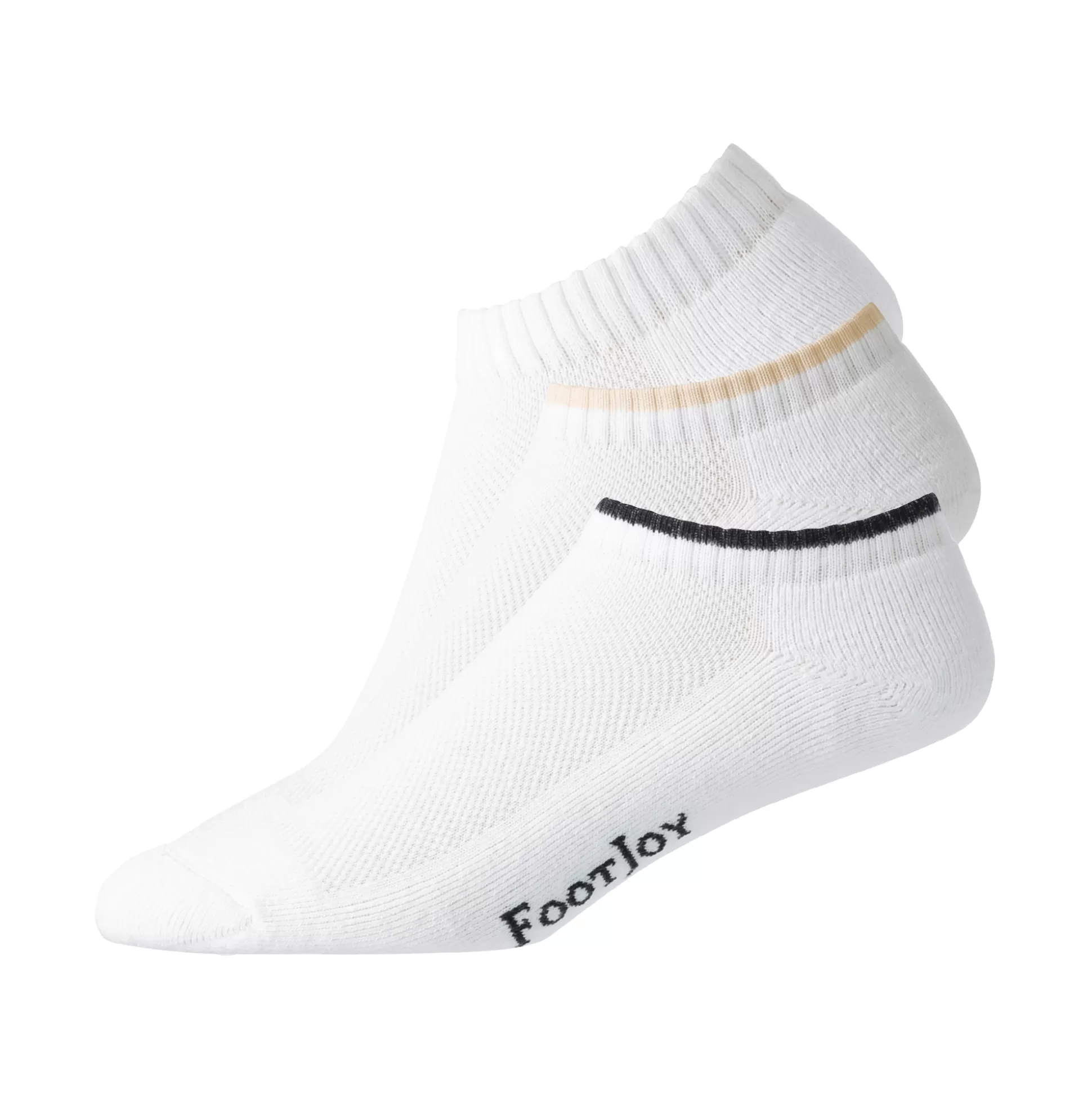 FootJoy ComfortSof Low Cut 3 Pair Pack Dam