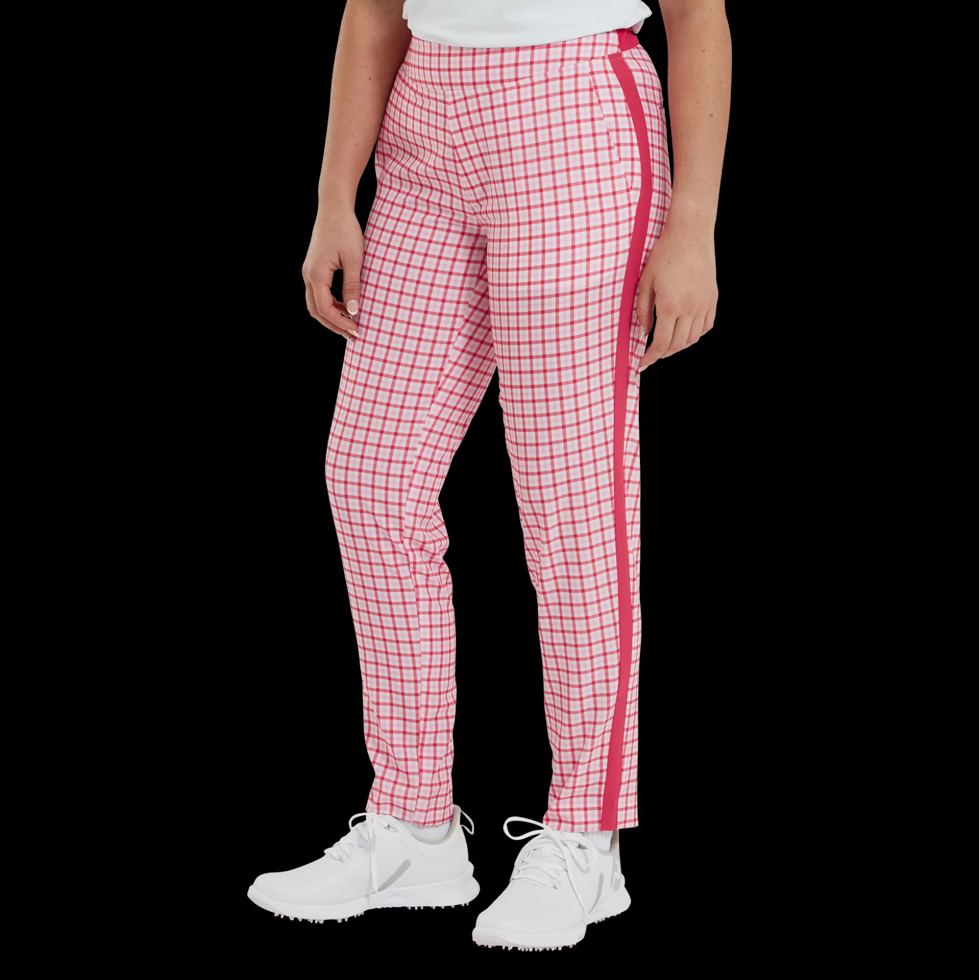 FootJoy Gingham Lightweight Cropped Trousers