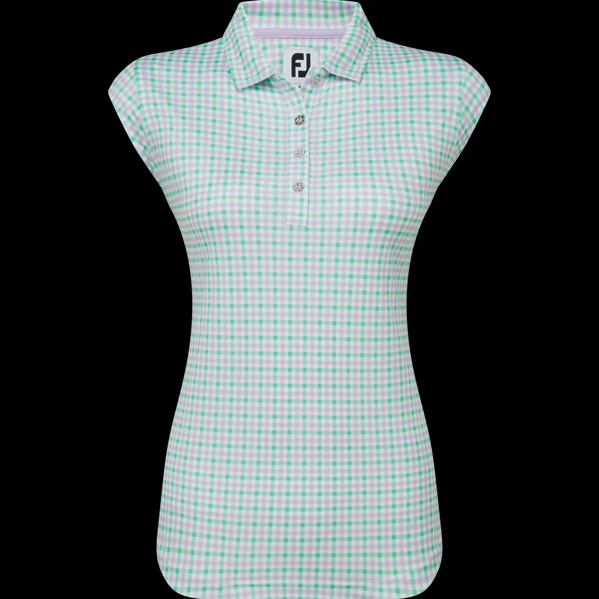 FootJoy Gingham Print Interlock