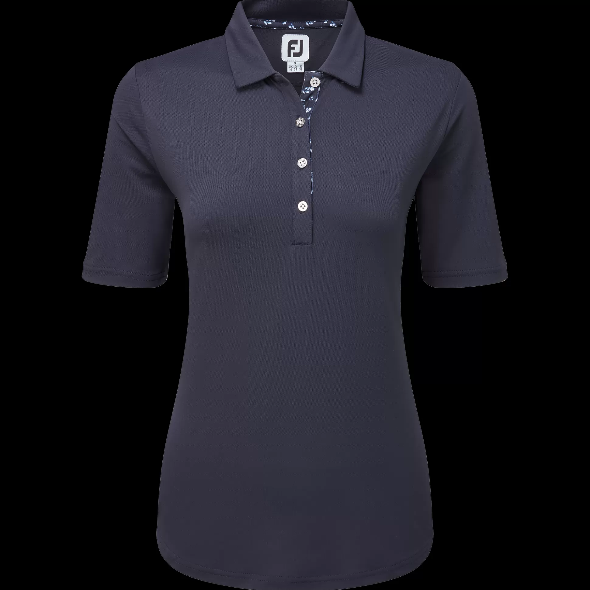 FootJoy Half-Sleeve Solid Pique