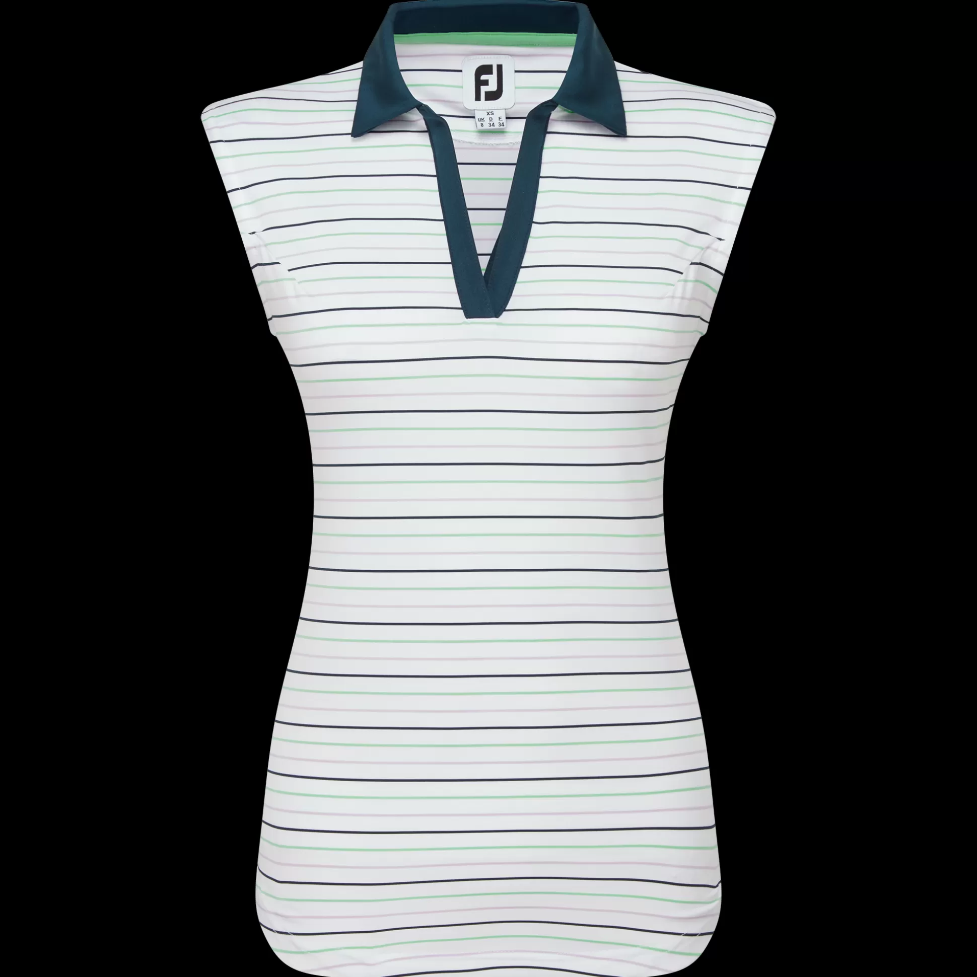 FootJoy Sleeveless Striped Lisle