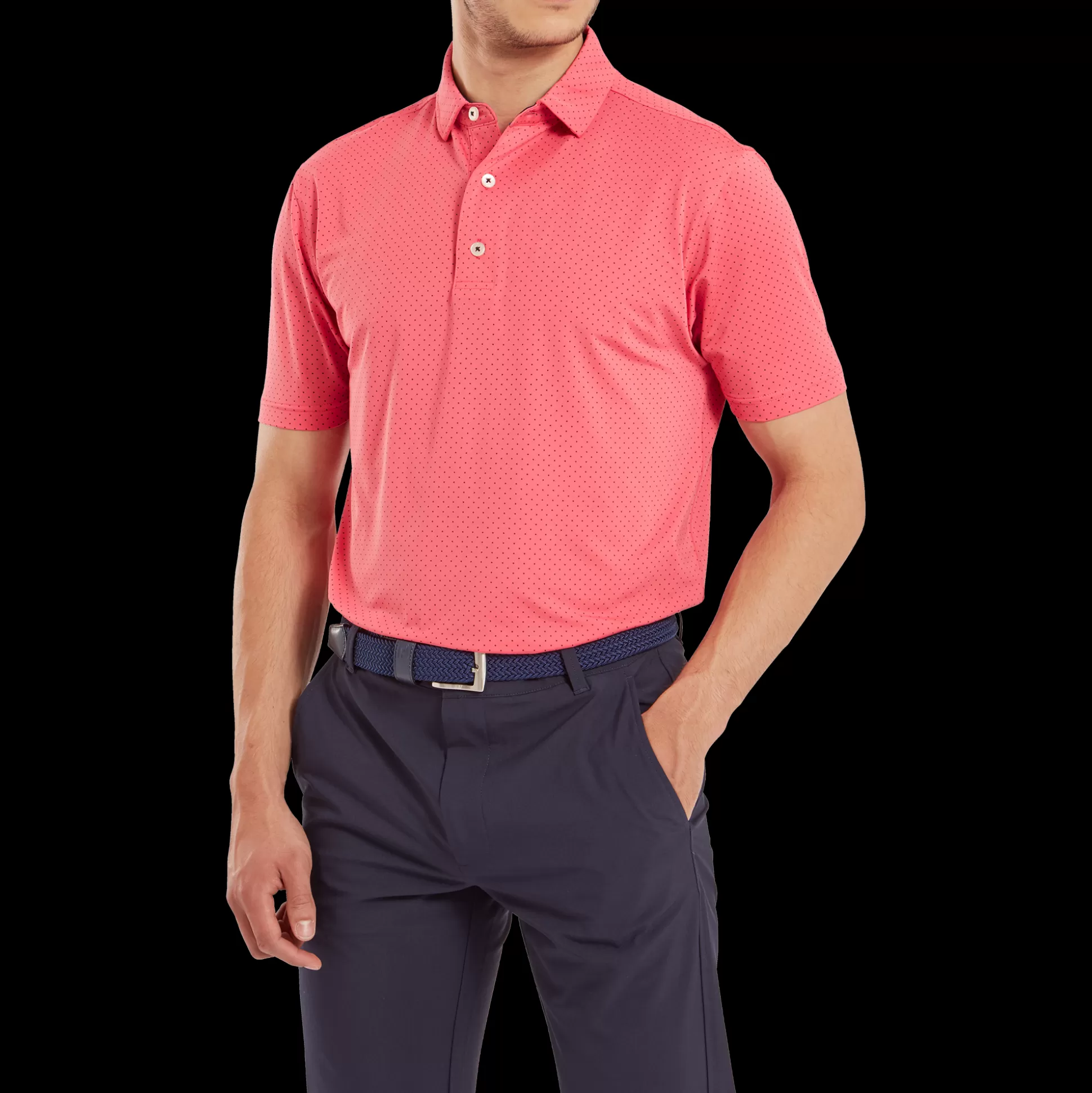 FootJoy Stretch Lisle Dot Print