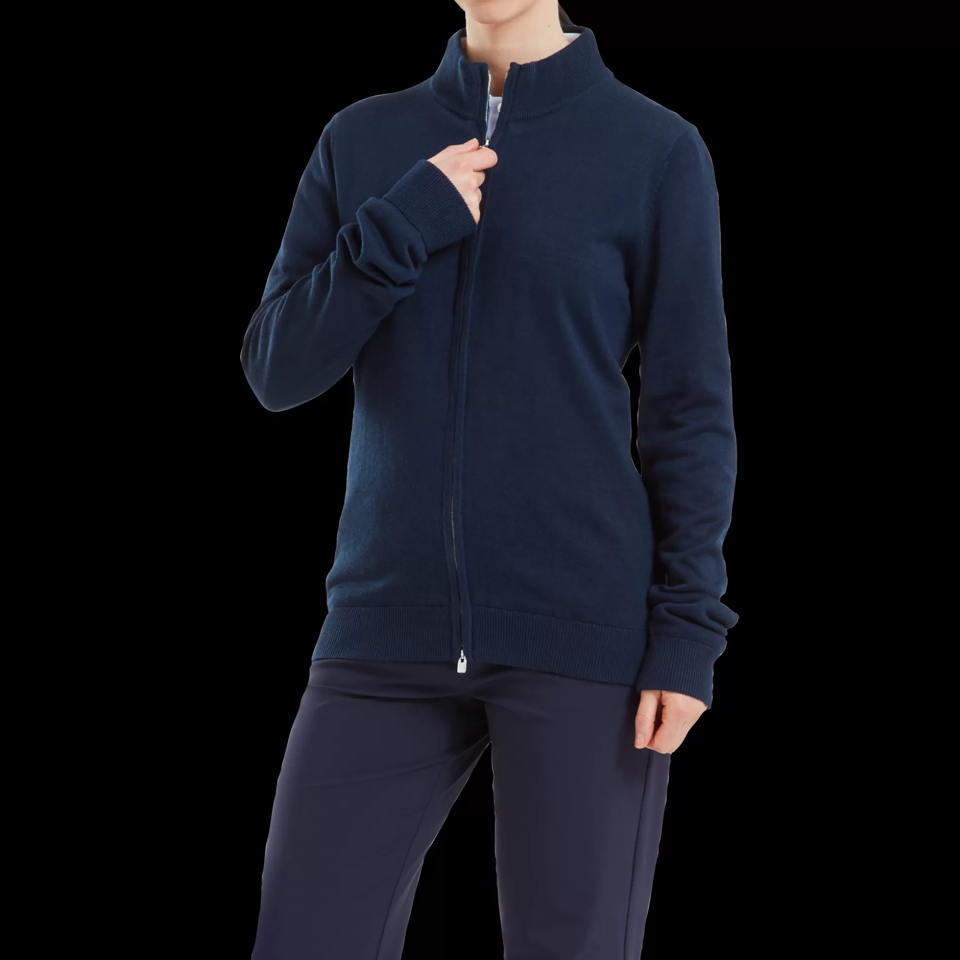 FootJoy Women's Drirelease Full-Zip Lined Sweater